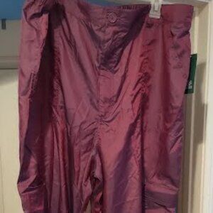 Iridescent Parachute Pants